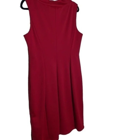 New Muse Red Sleeveless Dress Plus Size 14 - Picture 7 of 7